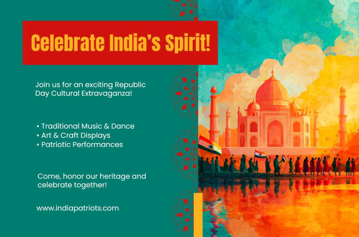 Free Illustrative India Republic Day Banner Template to Edit Online