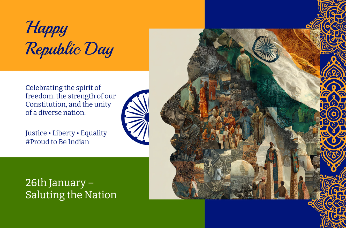 Free Colorful India Republic Day Banner Template to Edit Online