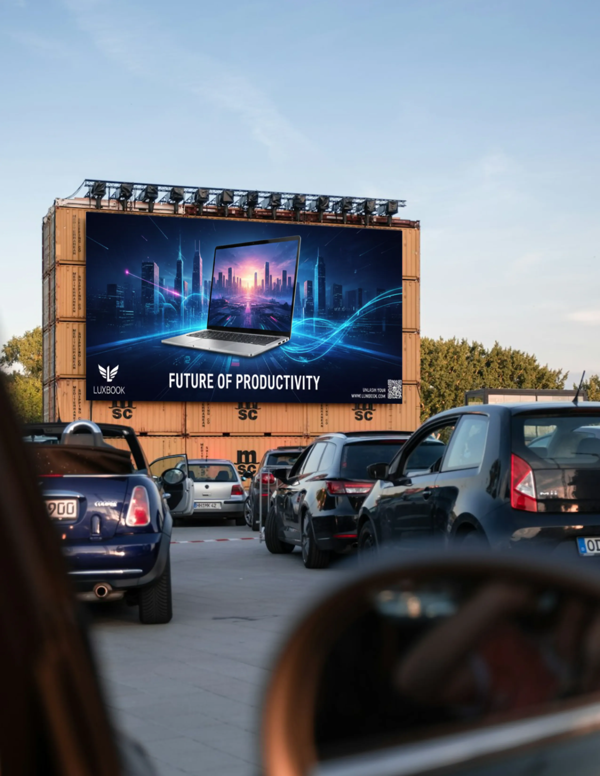 Free Modern Billboard Poster Mockup Template to Edit Online