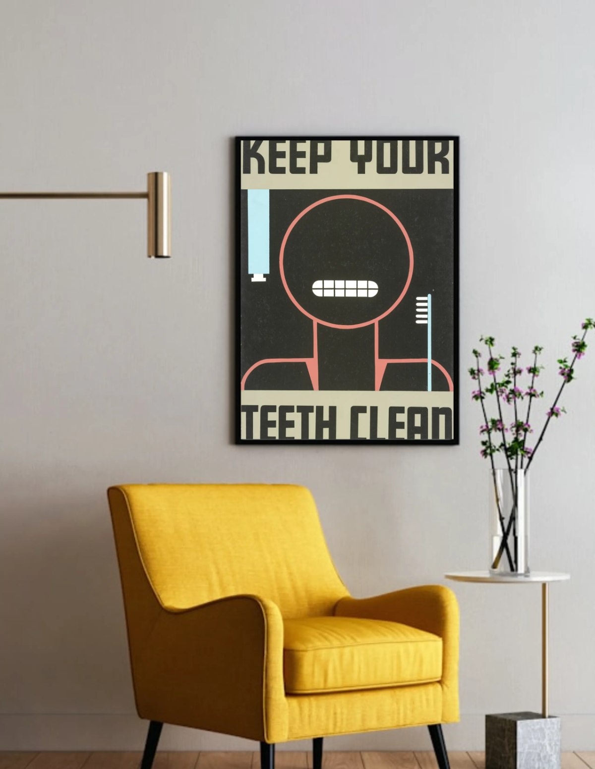 Free Minimalist Event Poster Mockup Template to Edit Online