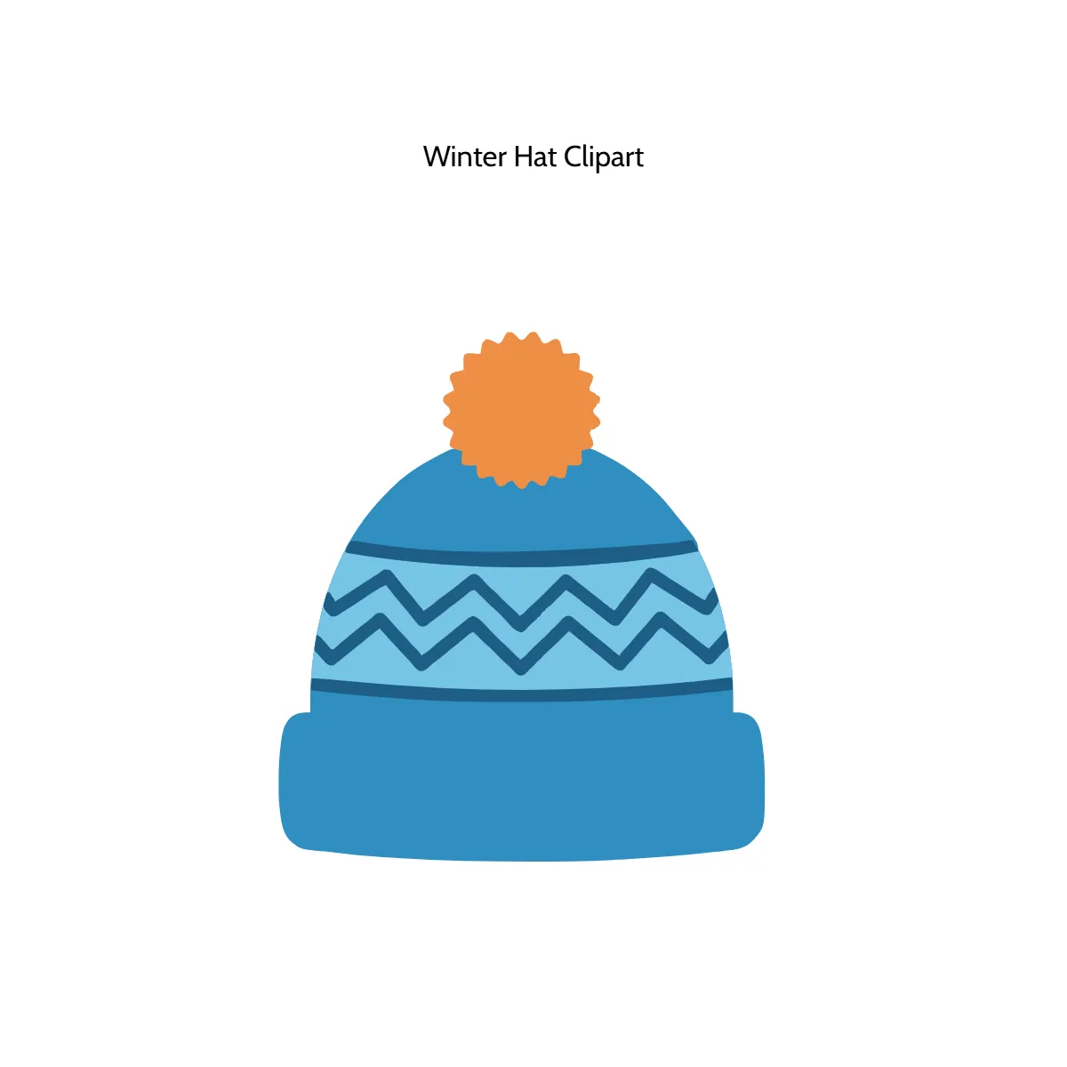 Free Winter Hat Vector Clipart (PNG, SVG) to Edit Online