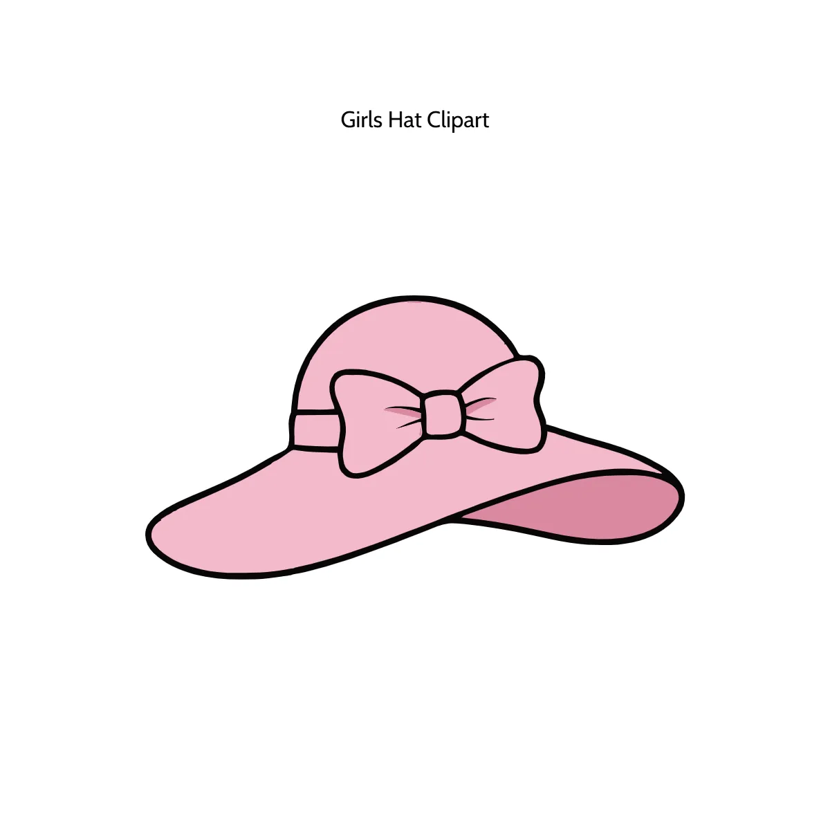 Free Girls Hat Vector Clipart (PNG, SVG) to Edit Online