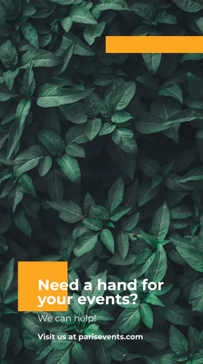 Free Event Planner Instagram Story Template to Edit Online