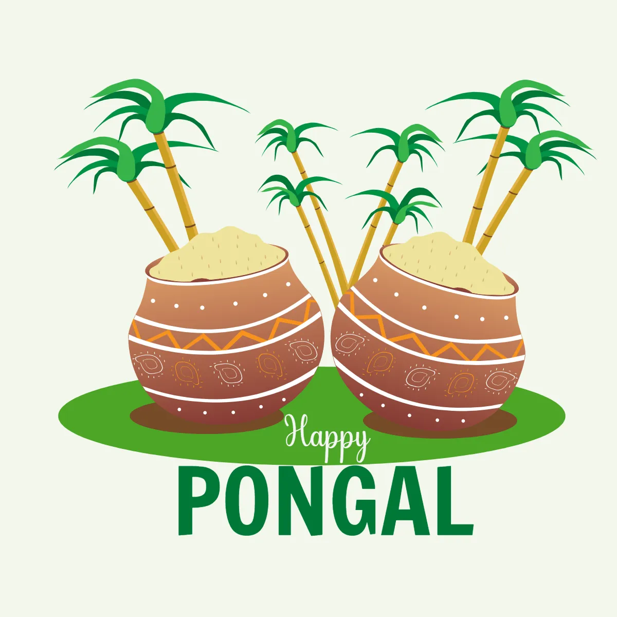 Free Background Pongal Clip Arts Template to Edit Online