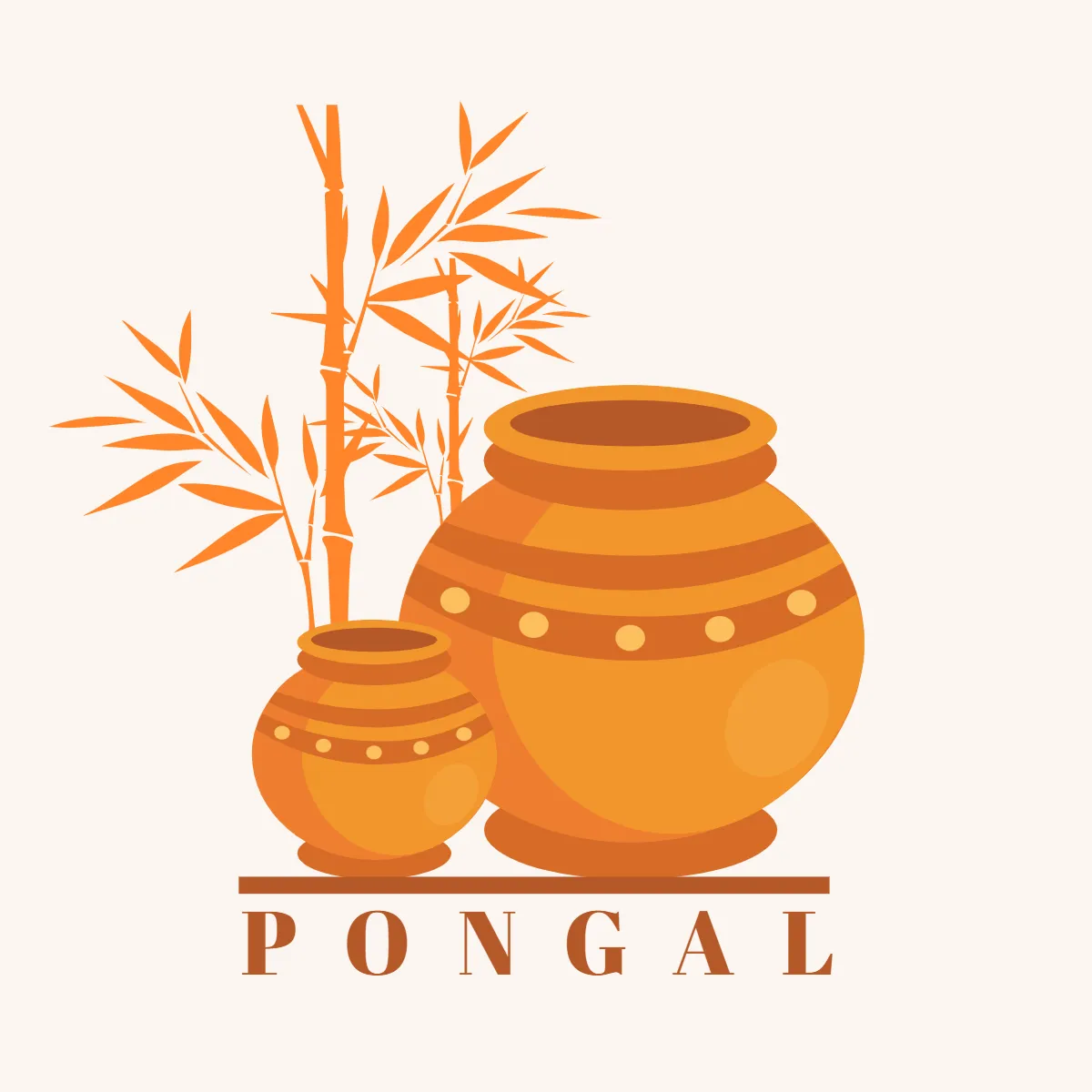 Free Pot Pongal Clip Arts Template to Edit Online