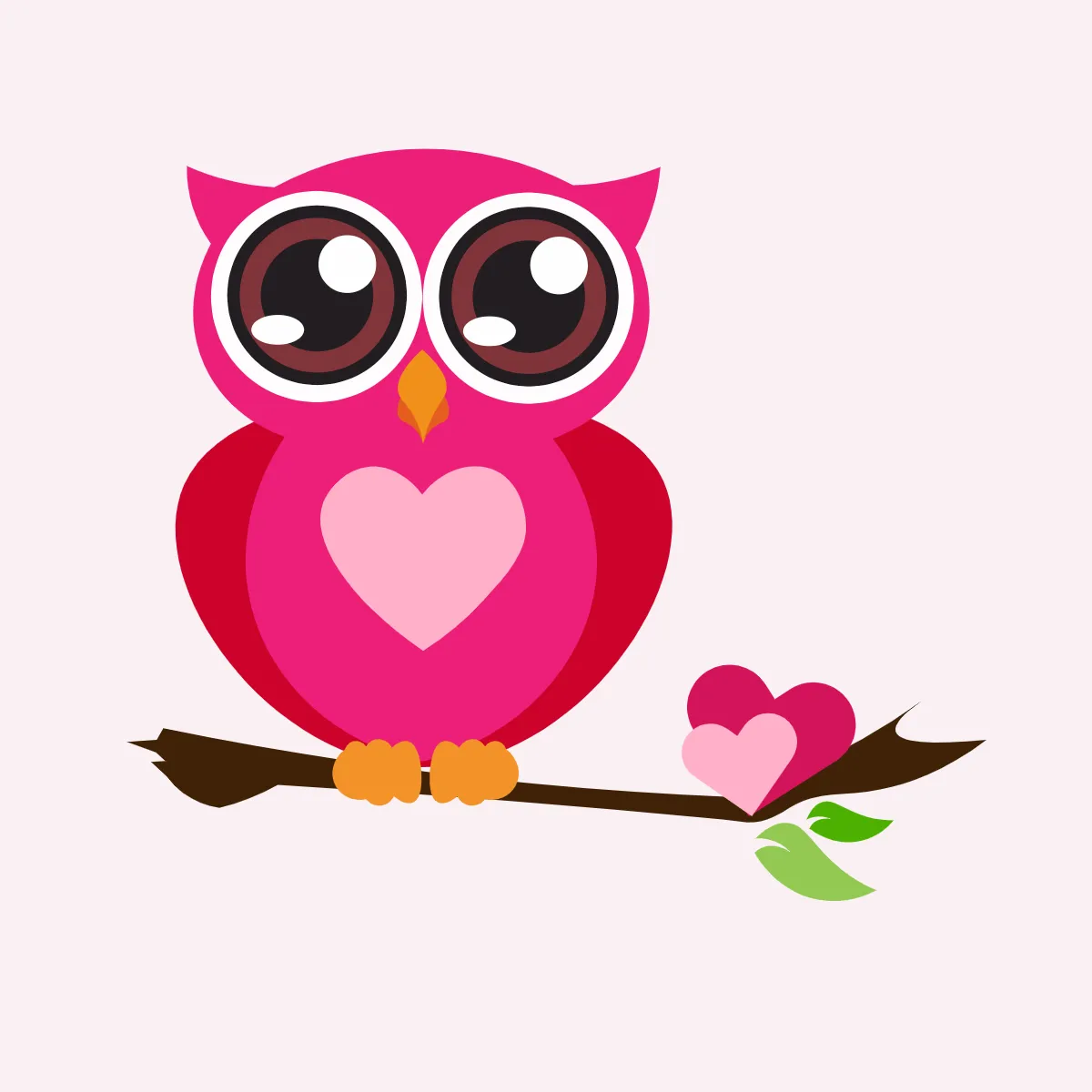 Free Owl Valentines Day Clip Art Templates to Edit Online