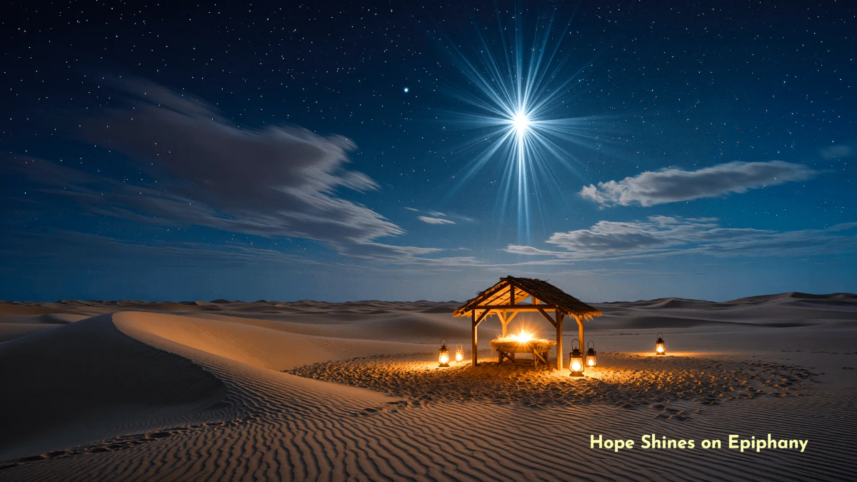 Free Holy Night Epiphany Background Template to Edit Online