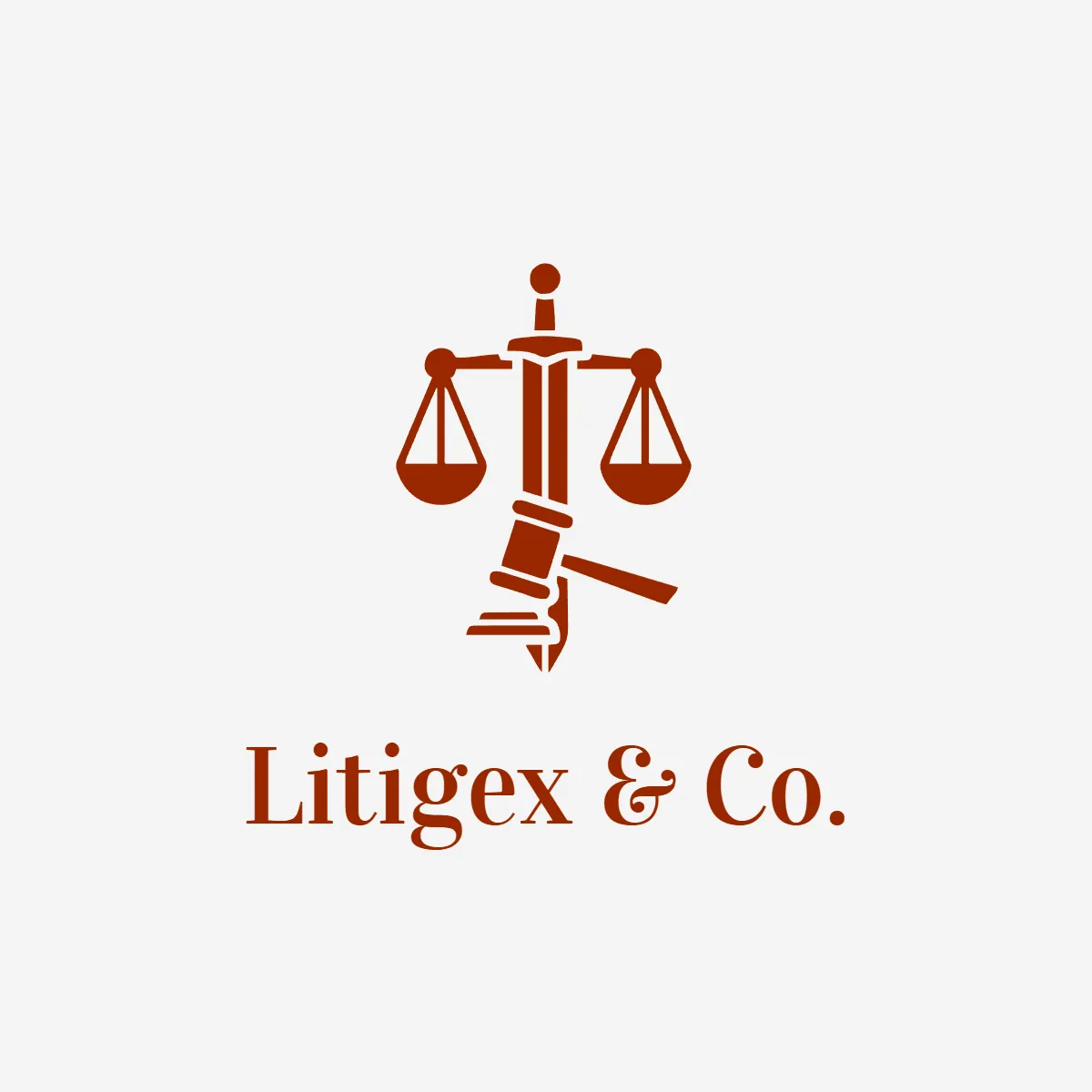 Free Litigation Law Logo Template to Edit Online