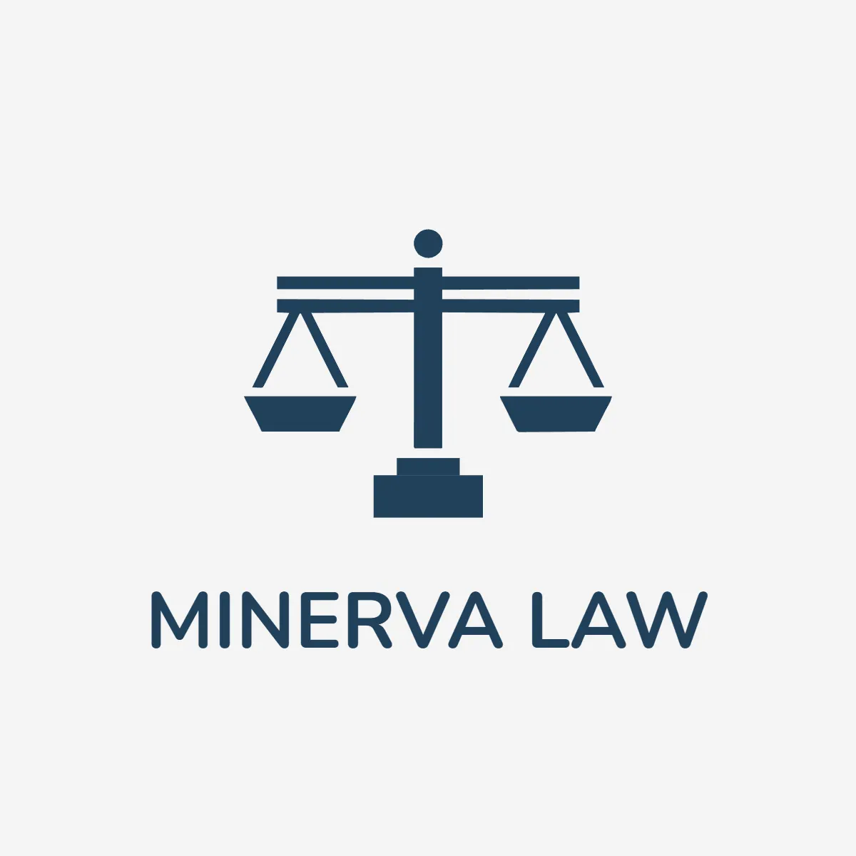 Free Minimalist Law Firm Logo Template to Edit Online