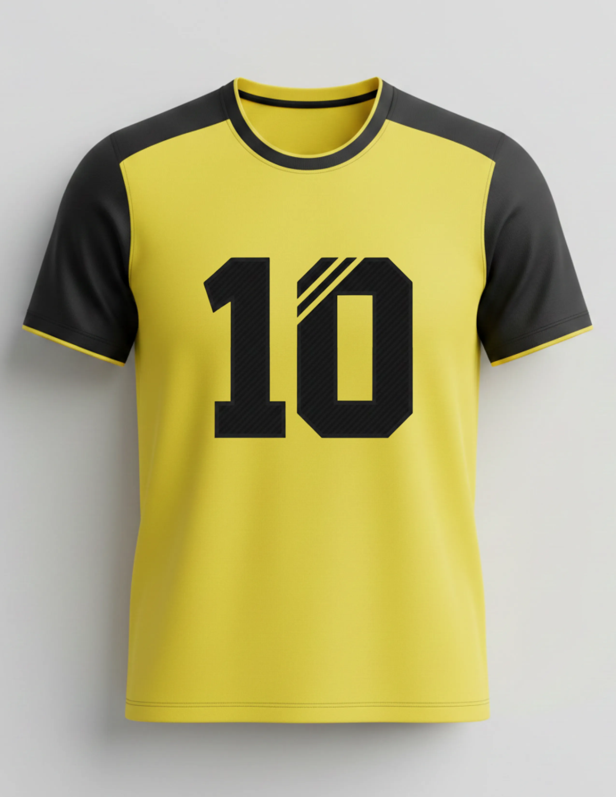 Free Yellow Soccer Sportswear Mockup Template to Edit Online