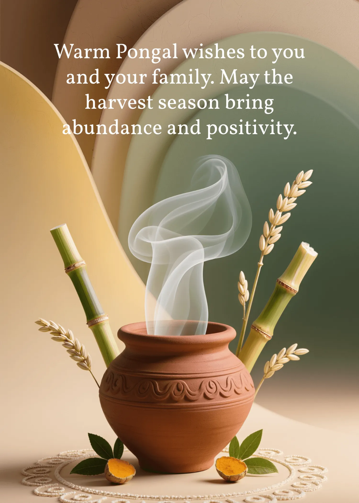 Free Pongal Wishes for the Boss Template to Edit Online