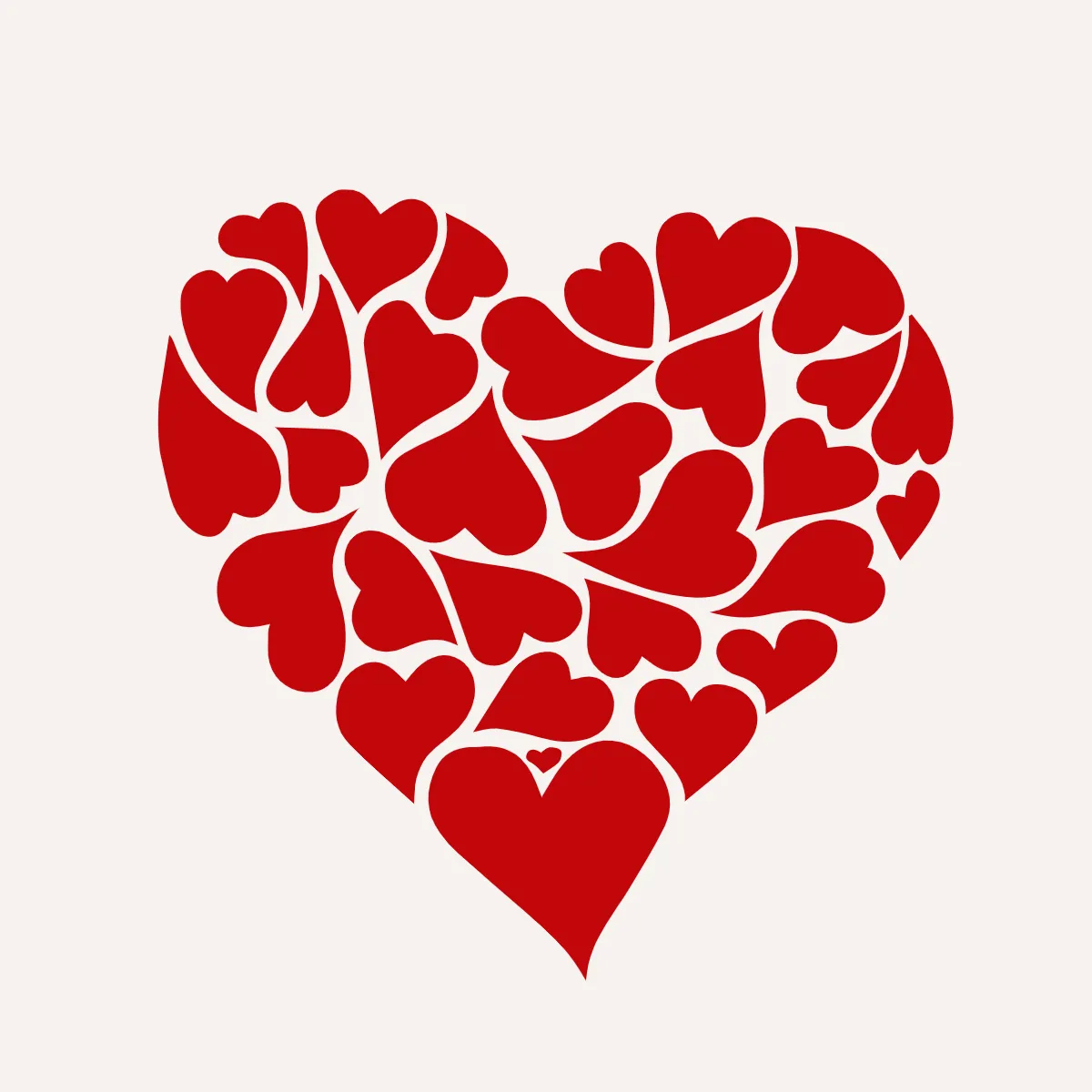 Free Heart Valentines Day Clip Arts Template to Edit Online