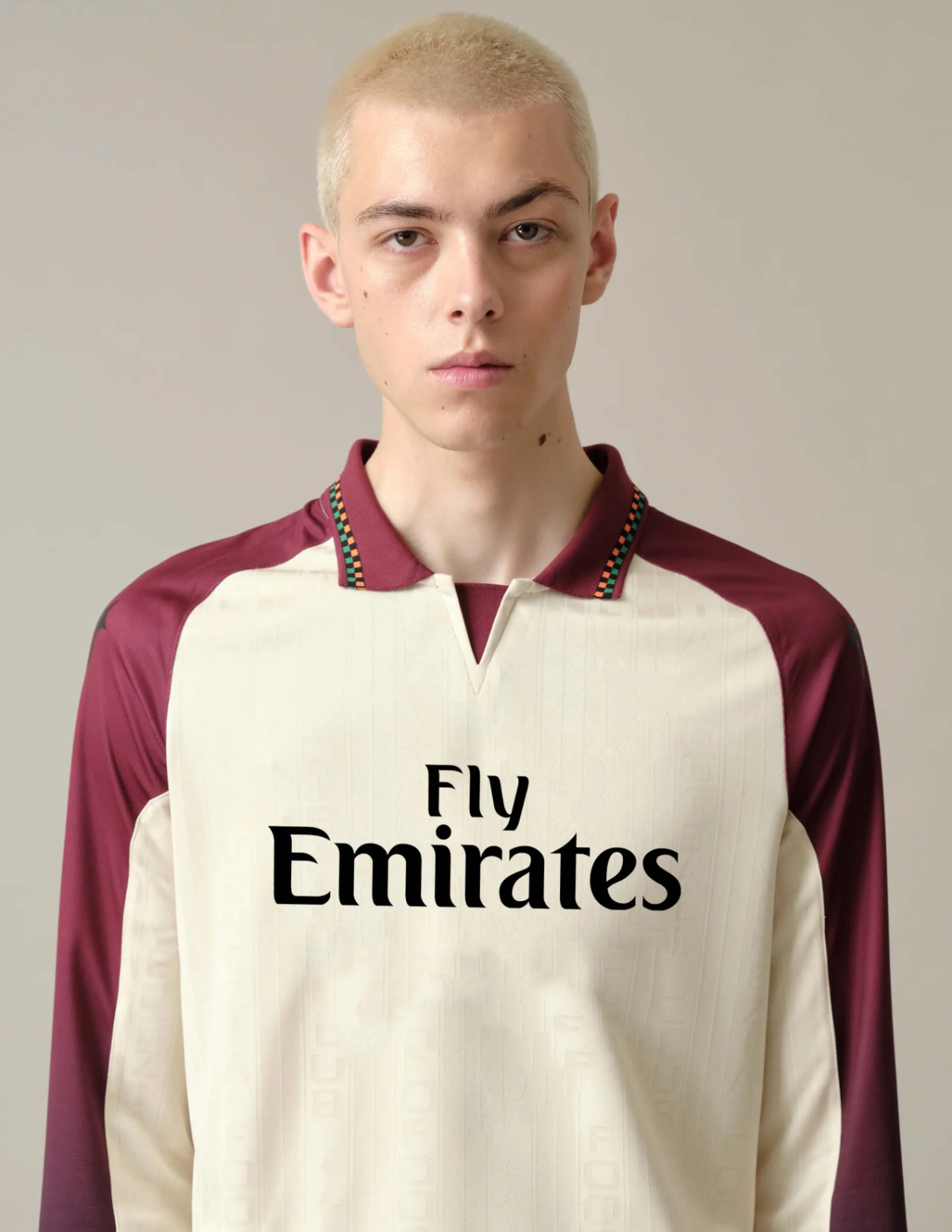 Free Modern Long Sleeve Jersey Mockup Template to Edit Online