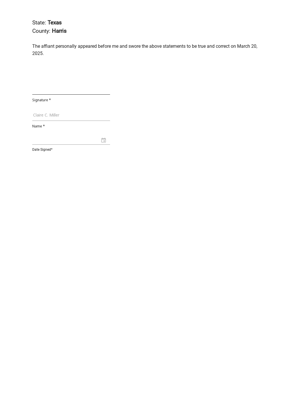 affidavit-of-military-service-template-in-google-docs-word-template