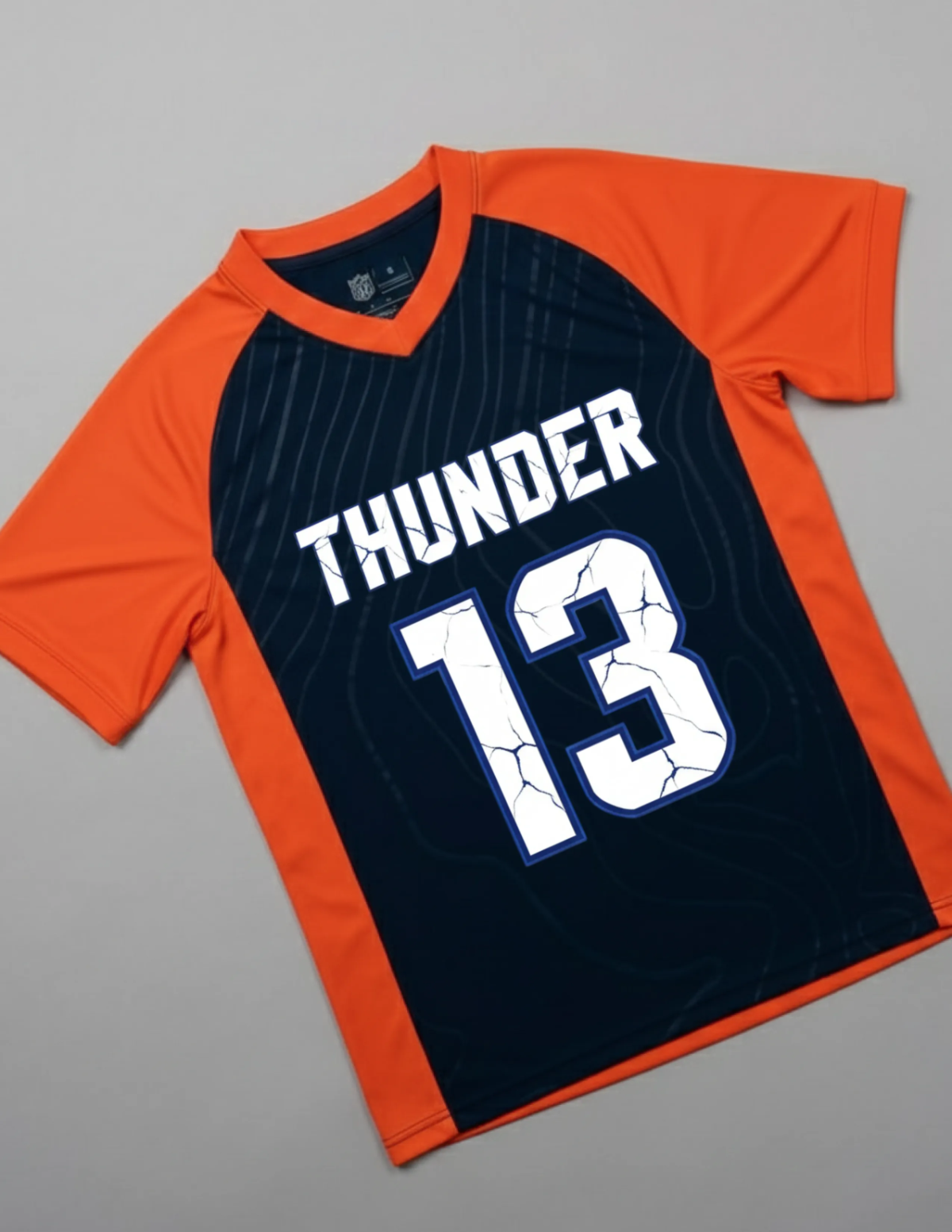 Free Soccer Jersey Layout Mockup Template to Edit Online