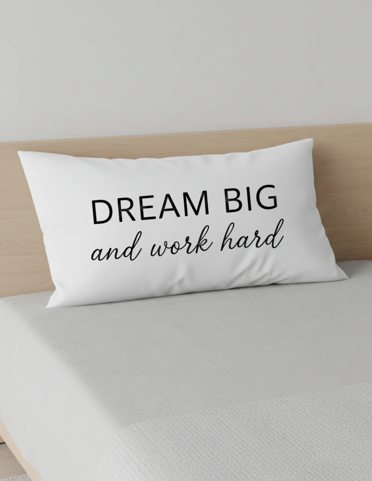 Free Bed Pillow Mockup Template to Edit Online