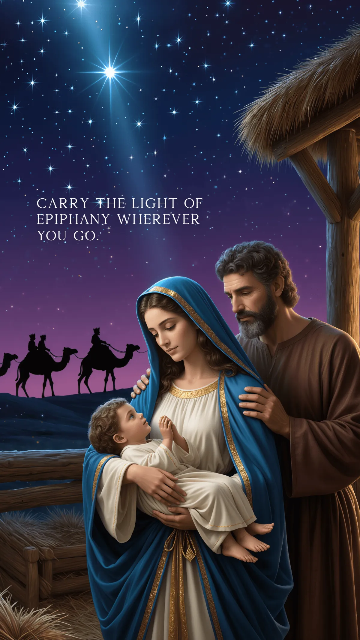 Free Epiphany Mobile Wallpaper Template to Edit Online