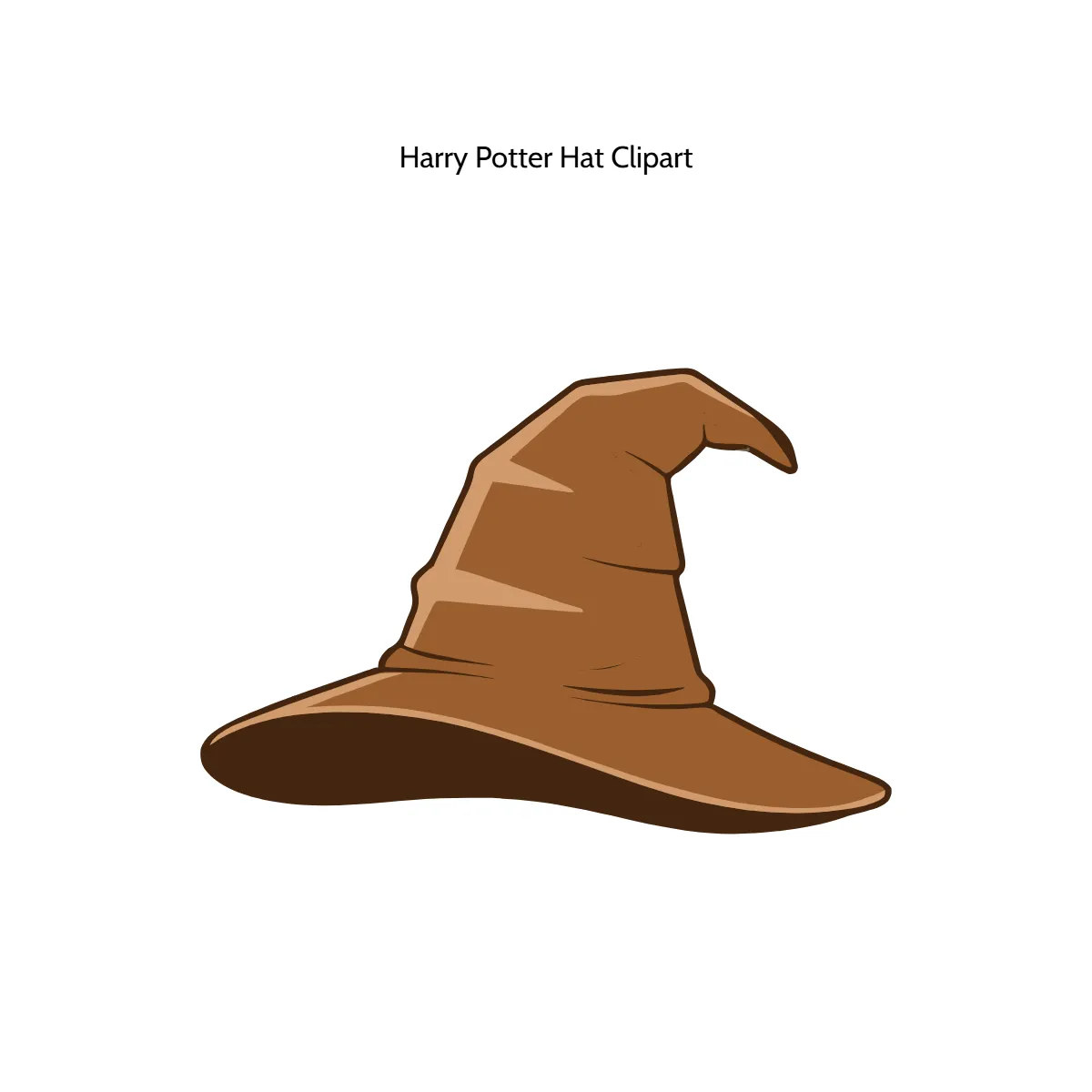 Free Harry Potter Hat Vector Clipart (PNG, SVG) to Edit Online