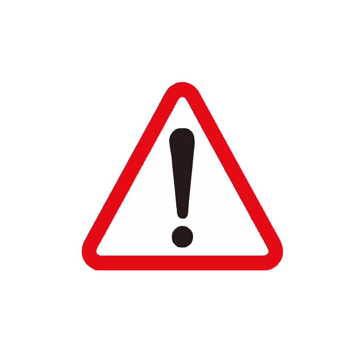 Free Hazard / Warning Triangle Symbol Template to Edit Online