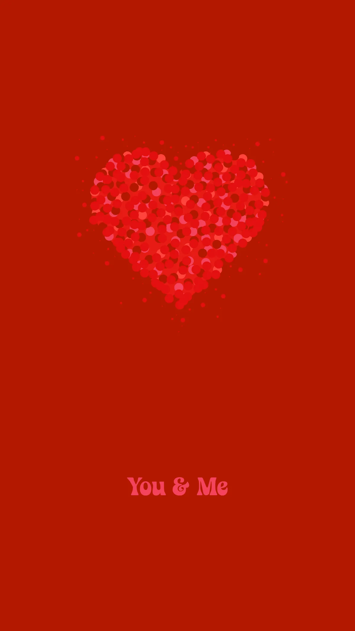 Free Simple Valentines Day Wallpaper Template to Edit Online