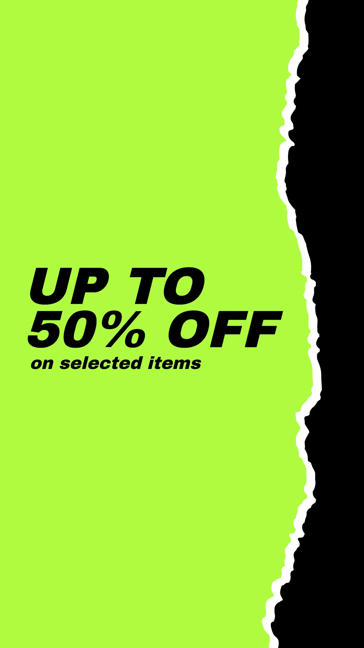 Free Sale Whatsapp Story Template to Edit Online