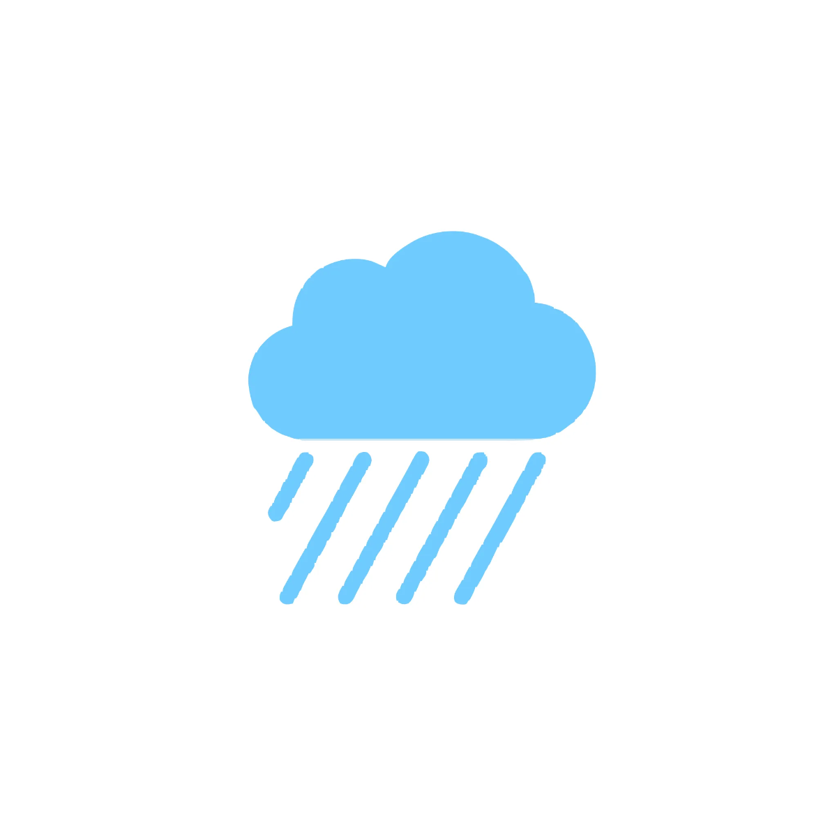 Free Rain Symbol to Edit Online