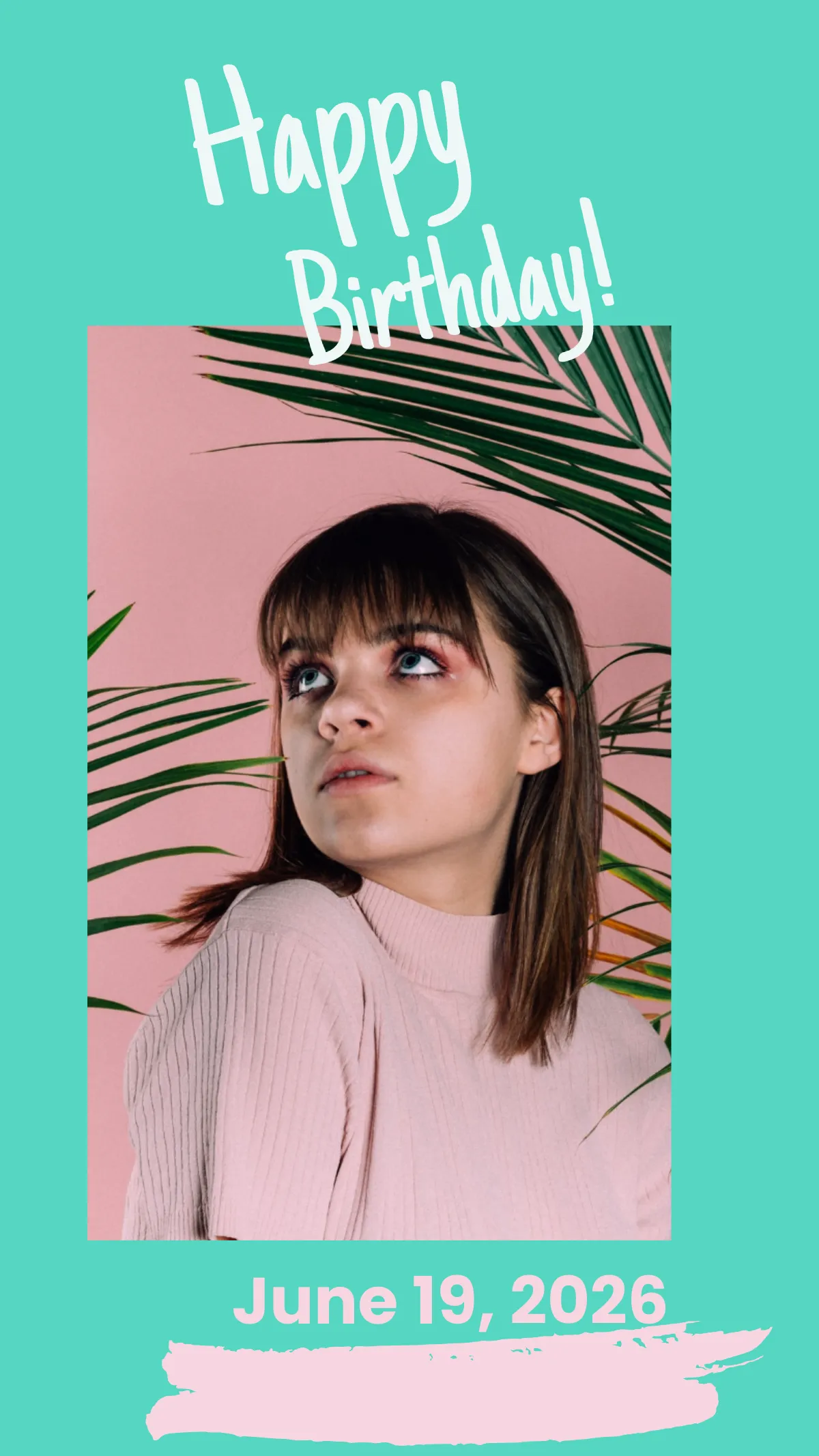 Free Birthday Whatsapp Story Template to Edit Online