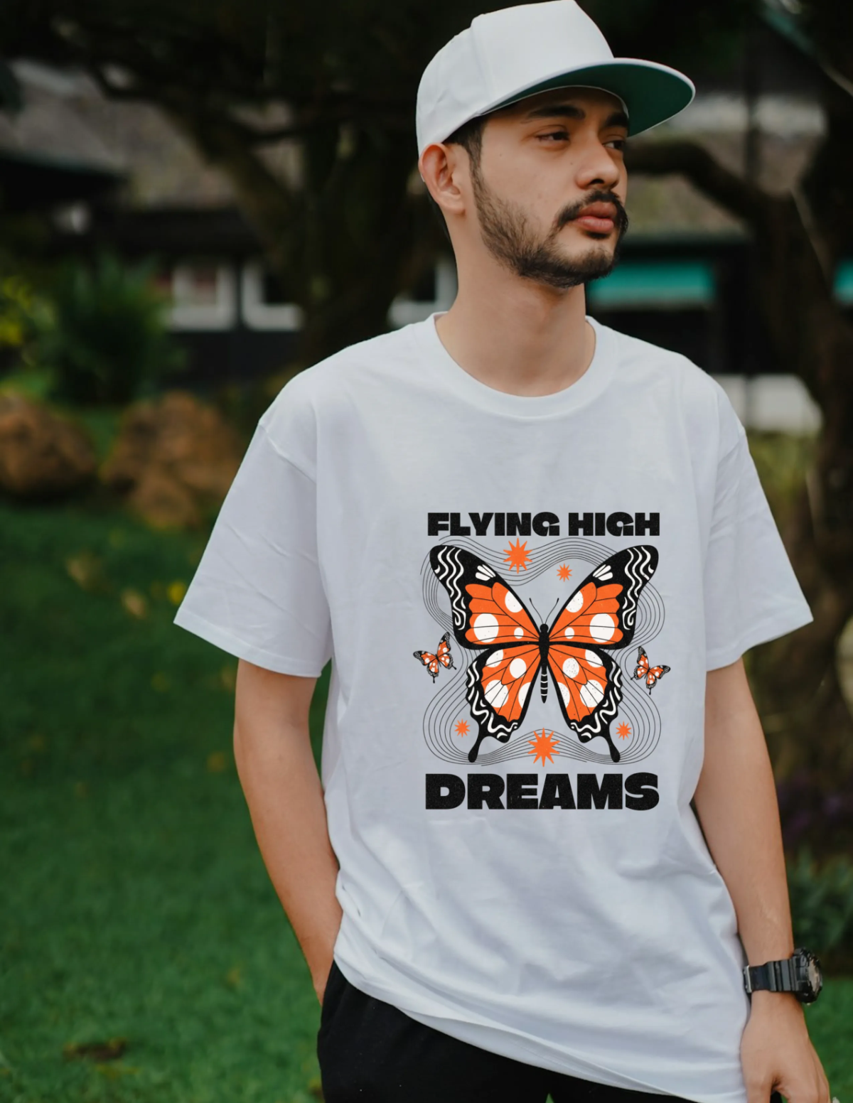 Free T Shirt Apparel Mockup Template to Edit Online