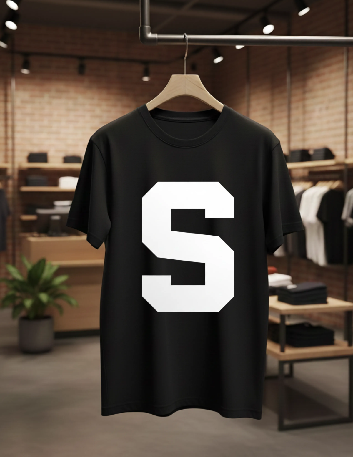 Free Store Apparel Mockup Template to Edit Online