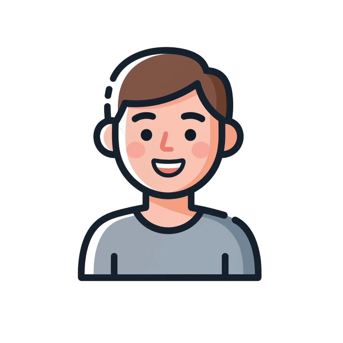 Free Flat Vector Avatar Template to Edit Online