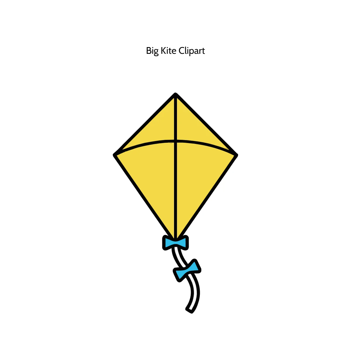 Free Big Kite Vector Clipart (PNG, SVG) to Edit Online