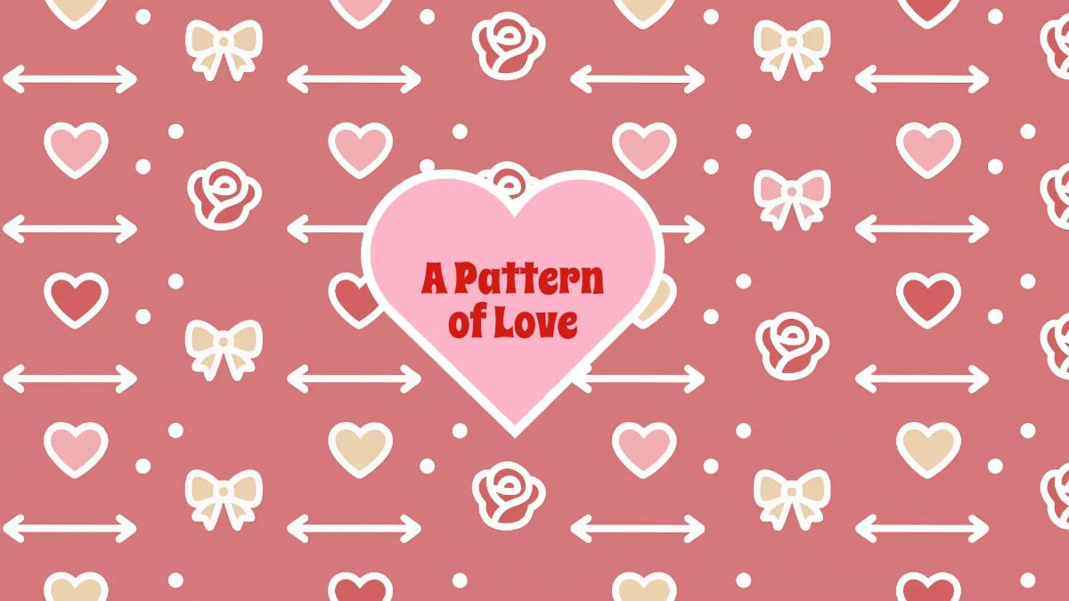 Free Valentines Day Pattern Background Template to Edit Online Free Valentines Day Pattern Background Template to Edit Online