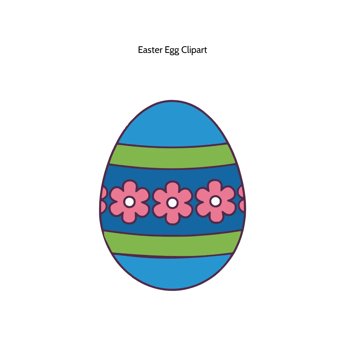 Free Easter Egg Vector Clipart (PNG, SVG) to Edit Online