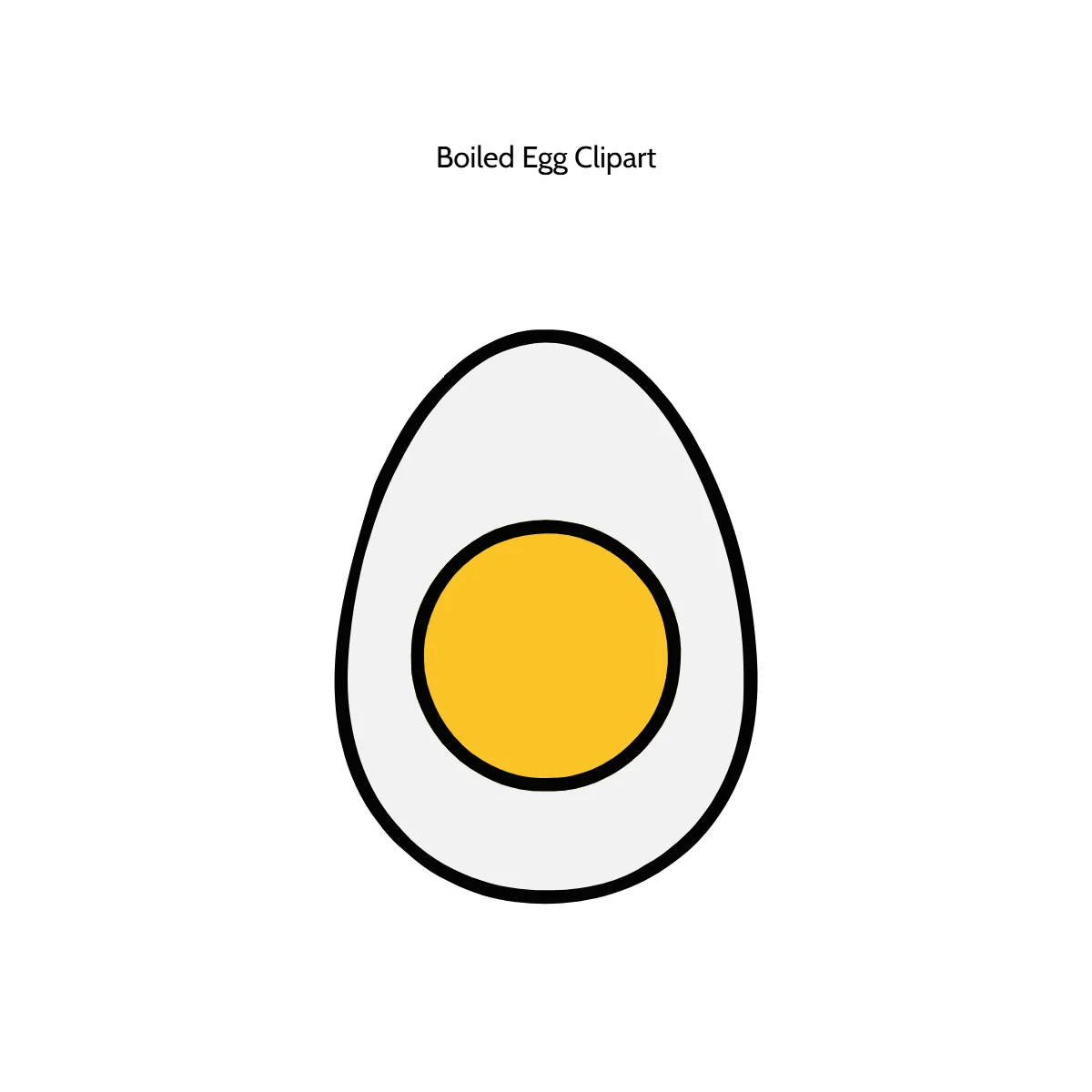 Free Boiled Egg Vector Clipart (PNG, SVG) to Edit Online