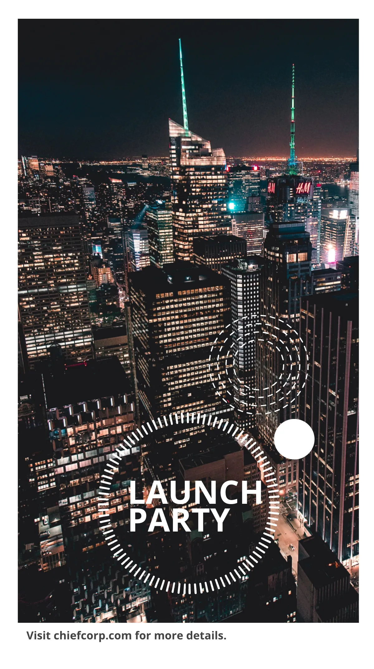 Free Launch Party Instagram Story Template to Edit Online