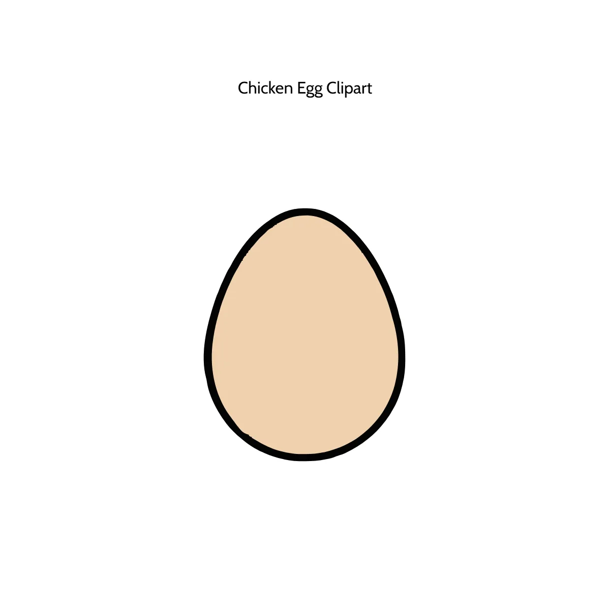 Free Chicken Egg Vector Clipart (PNG, SVG) to Edit Online