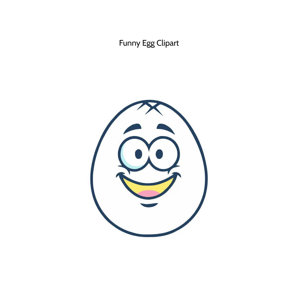 Free Funny Egg Clipart Template to Edit Online