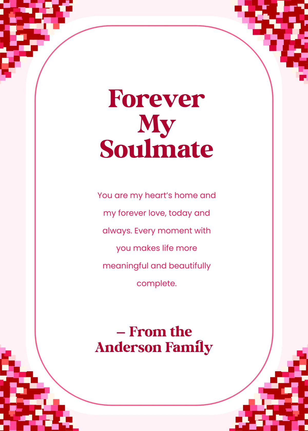 Free Valentines Day Soulmate Wishes Template to Edit Online Free Valentines Day Soulmate Wishes Template to Edit Online