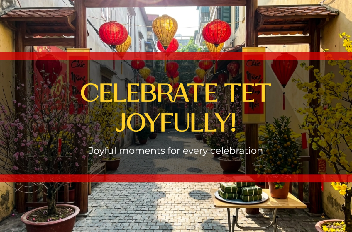 Free Elegant Tet Banner Template to Edit Online