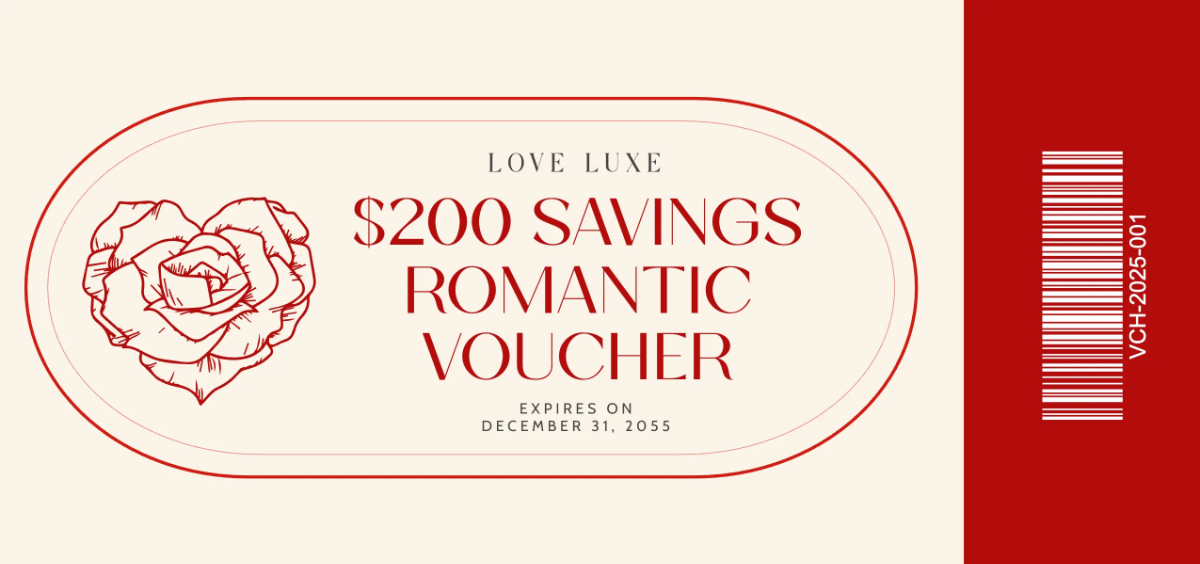 Free Elegant Valentines Day Voucher Template to Edit Online Free Elegant Valentines Day Voucher Template to Edit Online