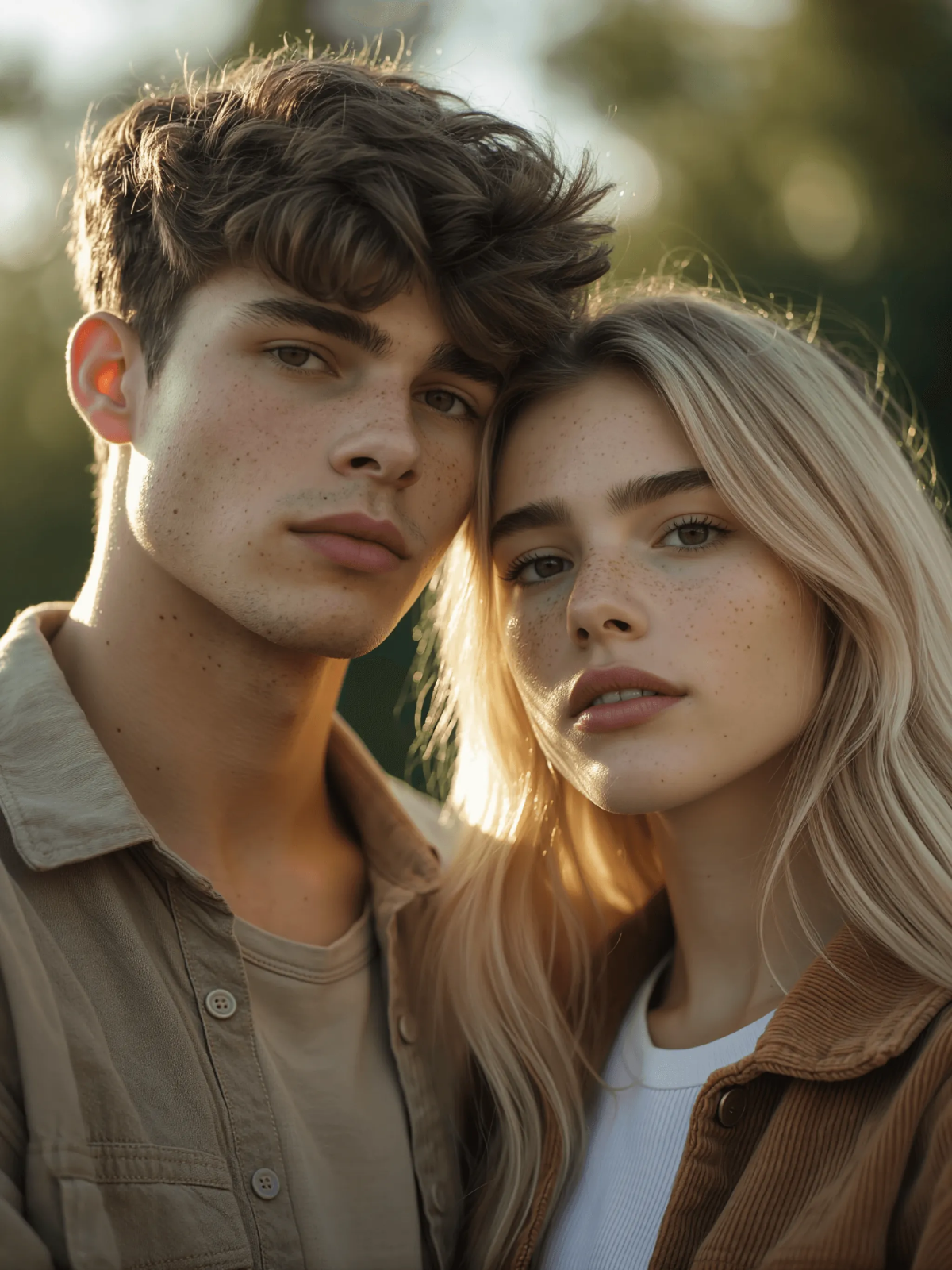 Free Couple Portrait Template to Edit Online