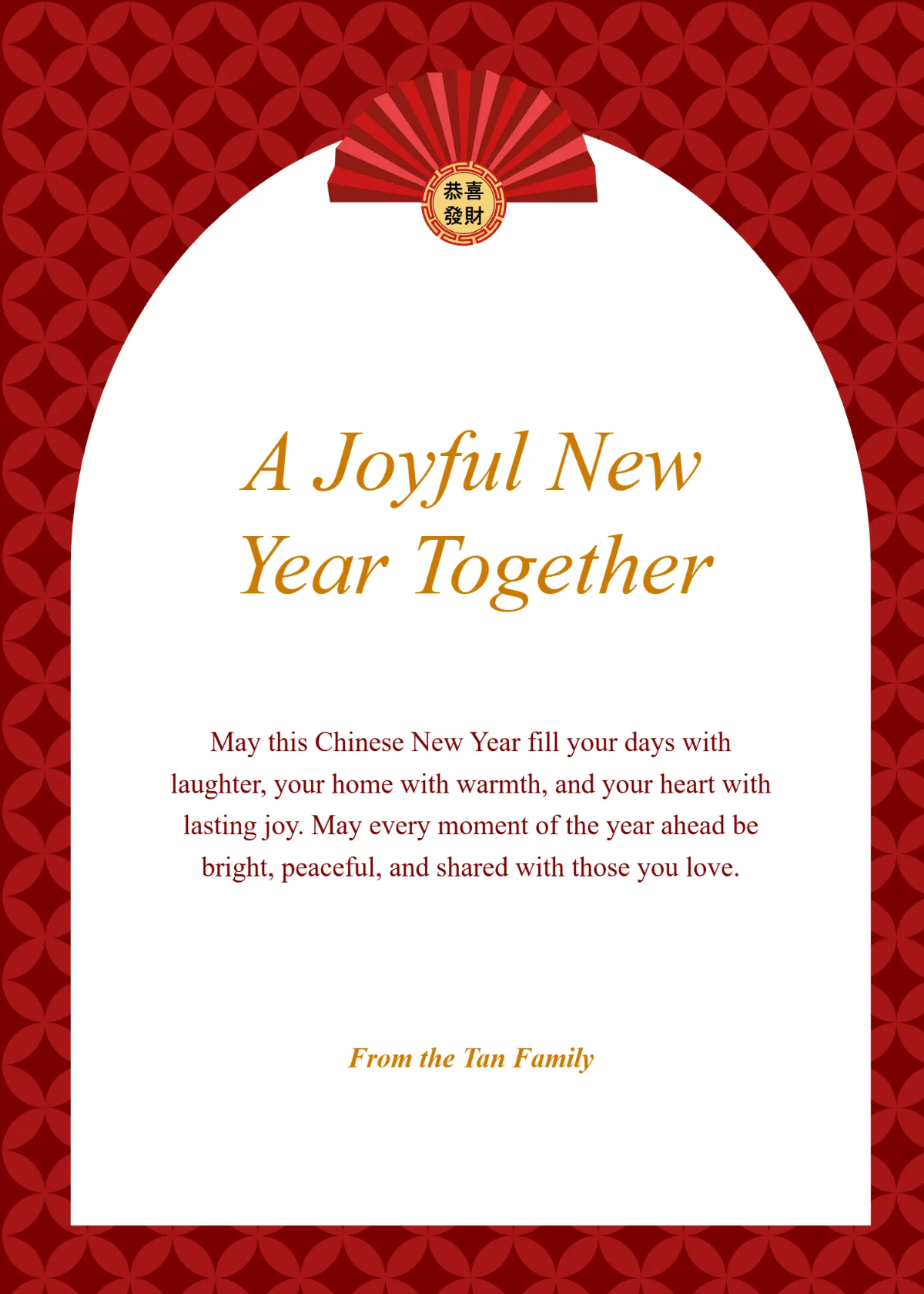 Free Joyful Chinese New Year Wishes Template to Edit Online Free Joyful Chinese New Year Wishes Template to Edit Online