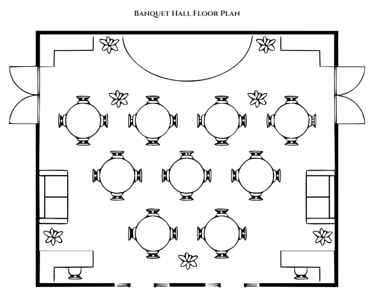 Free Banquet Hall Floor Plan Template to Edit Online Free Banquet Hall Floor Plan Template to Edit Online