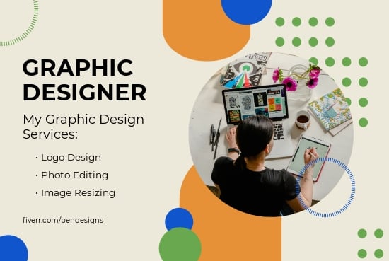 Graphic Designer Fiverr Banner