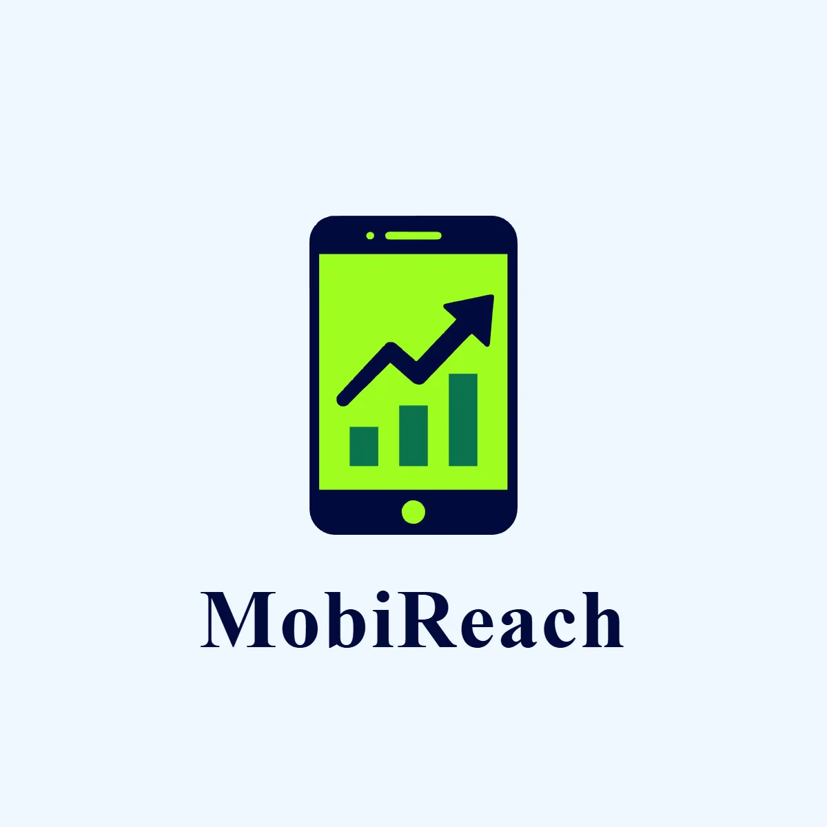 Free Mobile Marketing Logo Template to Edit Online