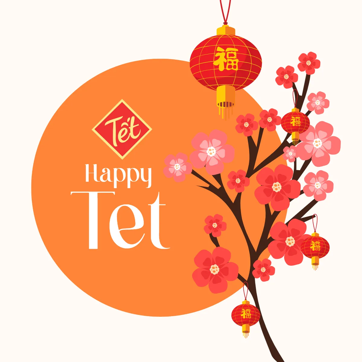 Free Tet New Year Day Blossom Clip Arts Template to Edit Online Free Tet New Year Day Blossom Clip Arts Template to Edit Online