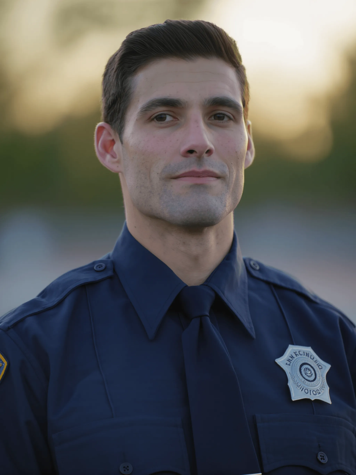 Free Policeman Portrait to Edit Online