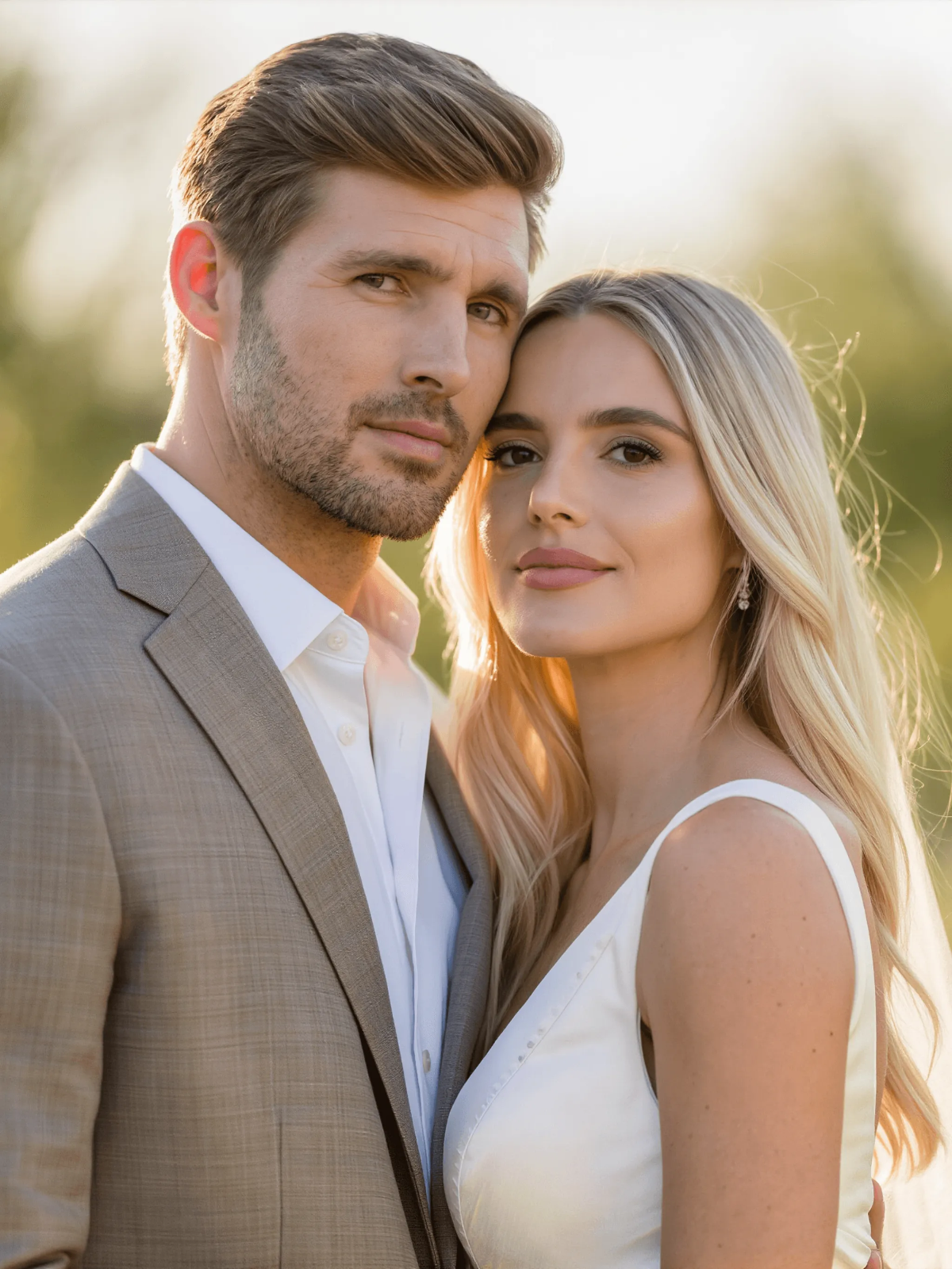 Free Wedding Couple Portrait to Edit Online