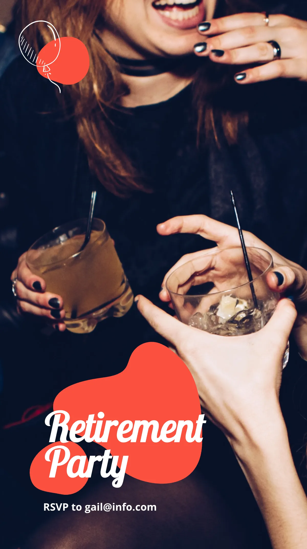 Free Retirement Party Instagram Story Template to Edit Online