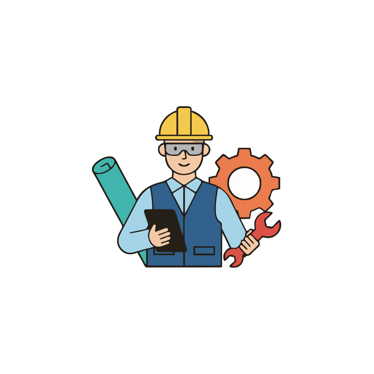 Free Engineer Vector Template to Edit Online